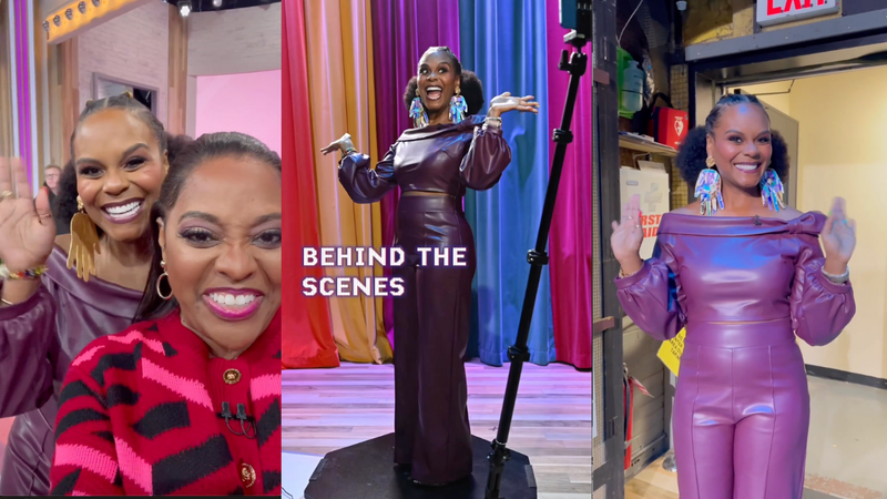 Behind the Scenes: Tabitha Brown | Sherri on Instagram